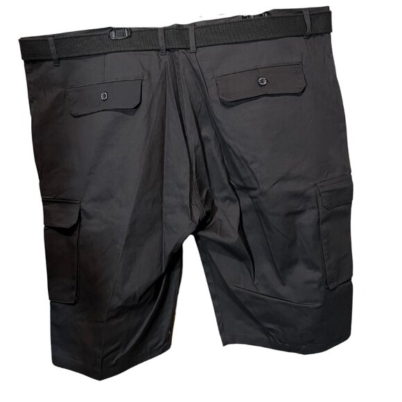 NEW- Galaxy by Harvic Men's Gray Cargo Shorts Size 48 - Picture 2 of 4